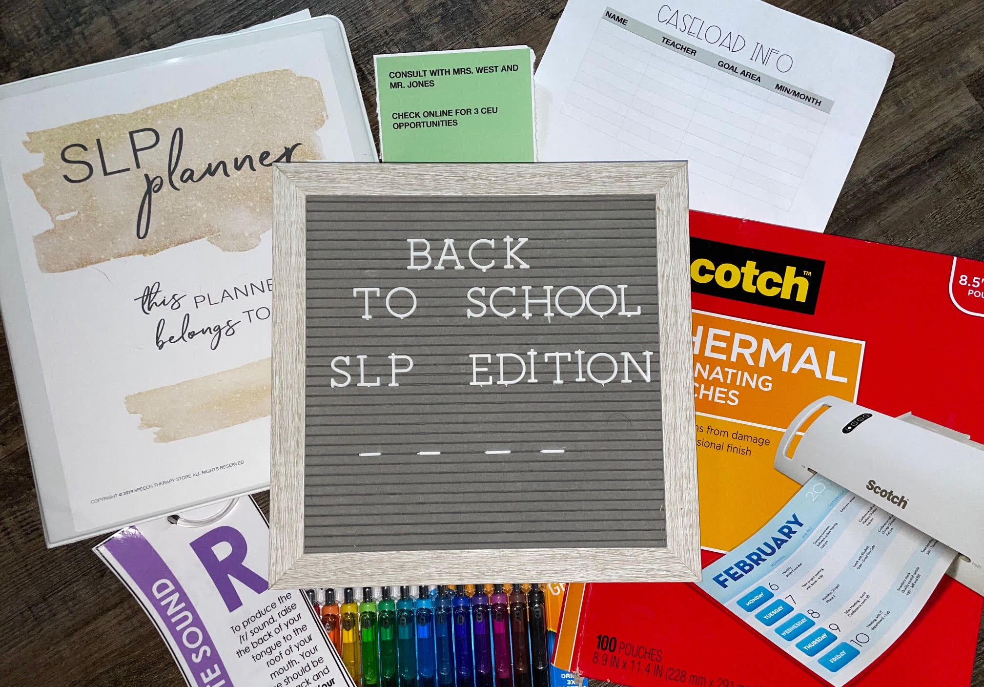 SLP Back to School Edition